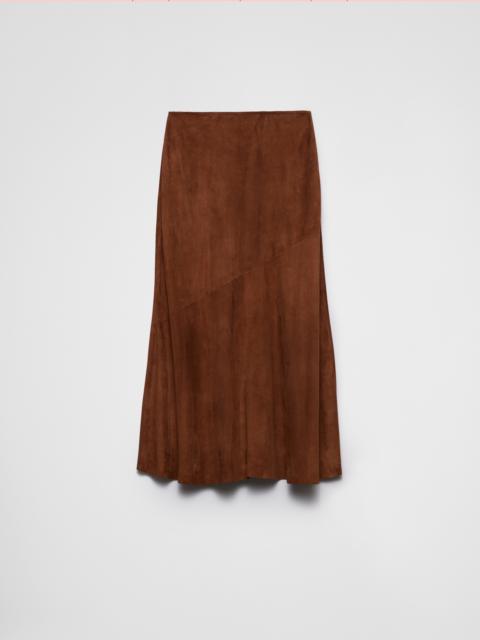 Prada Suede skirt