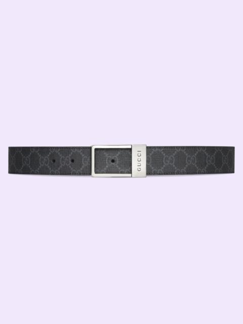 GUCCI GG belt with rectangular buckle