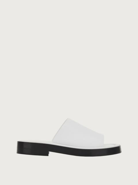 FERRAGAMO SINGLE-BAND SLIDERS