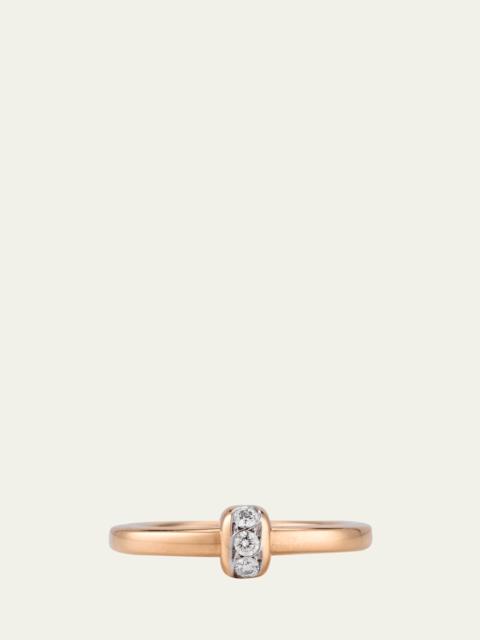 Pomellato Together 18K Rose Gold Diamond Band Ring