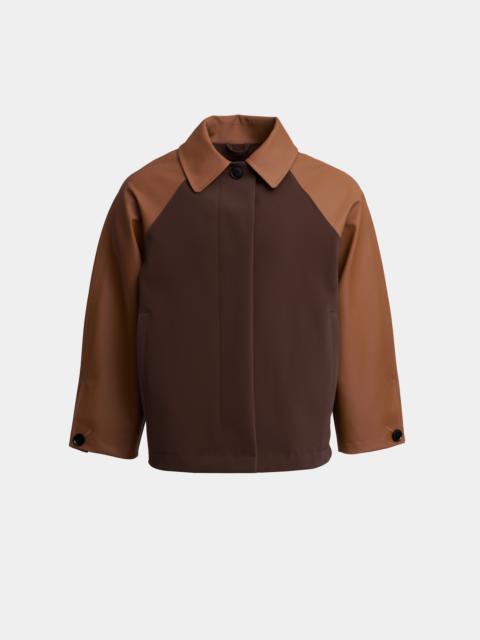 Stutterheim Bandhagen Raincoat Cognac