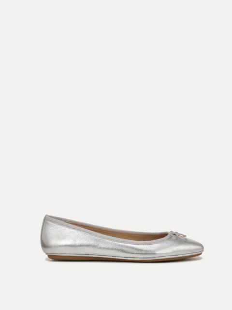 VERONICA BEARD BEATRIX METALLIC BALLET FLAT