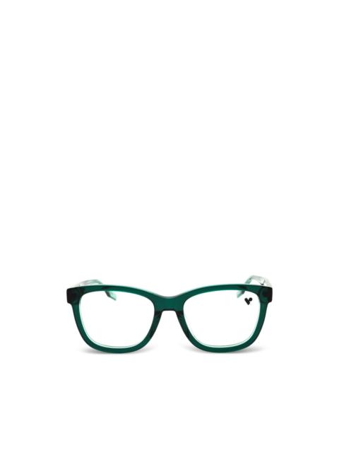 Converse rectangle-frame glasses