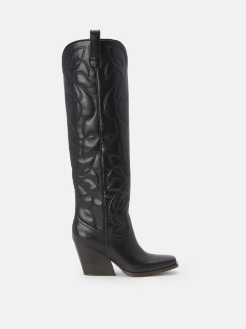 Stella McCartney Black alter mat Shroom boots