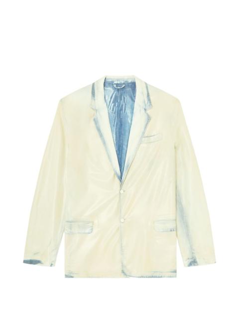 Diesel X-Ray bleach denim blazer