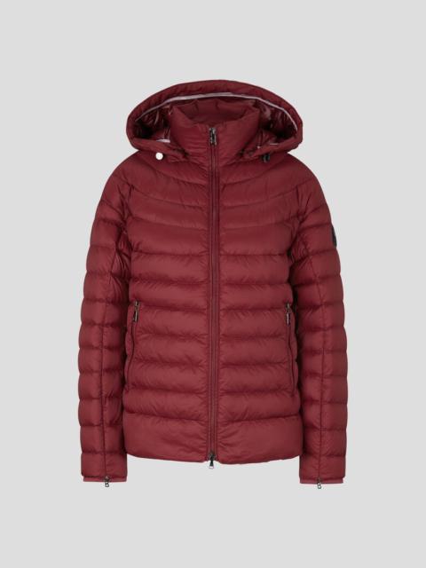 BOGNER Blake Lightweight down jacket in Bordeaux