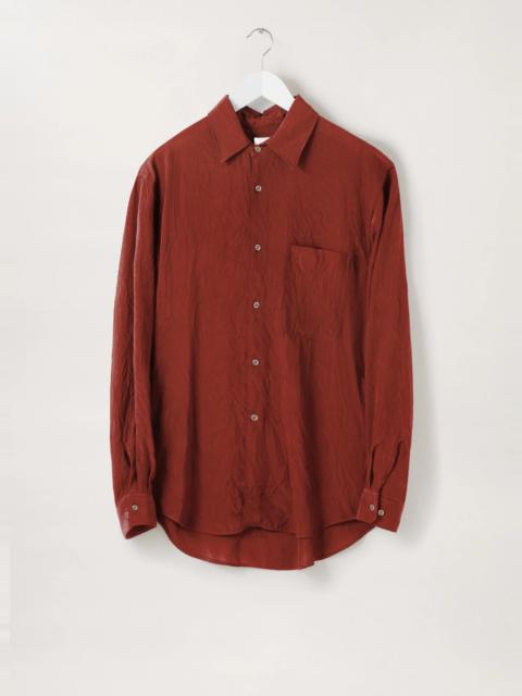 Lemaire REGULAR LS SHIRT
CRINKLED VISCOSE