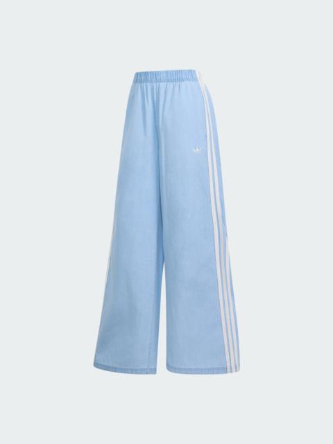 adidas ADIDAS ORIGINALS SUMMER GLOW WIDE LEG TRACK PANTS