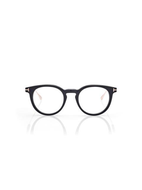 TOM FORD ROUND HORN & TITANIUM OPTICALS