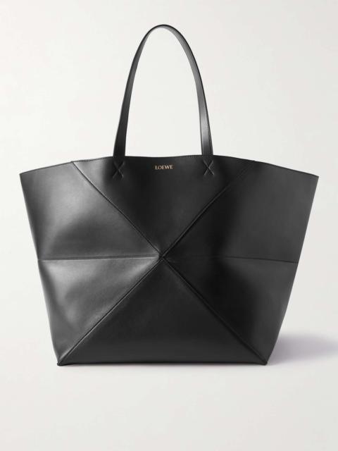 Loewe Puzzle Fold Extra-Large Panelled Leather Tote Bag
