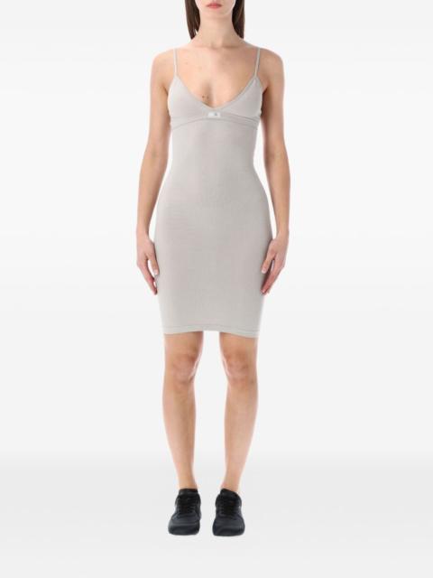 MM6 Maison Margiela ribbed V-neck dress