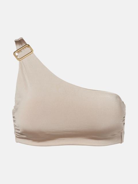 Max Mara Alisia one-shoulder bikini top