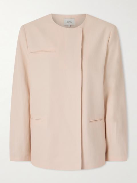 Loulou de Saison Bono Double-breasted Twill Jacket