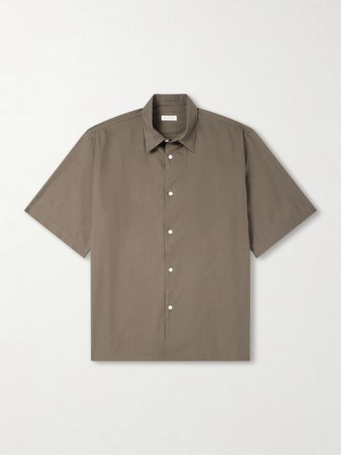 KAPTAIN SUNSHINE Cotton and Silk-Blend Shirt