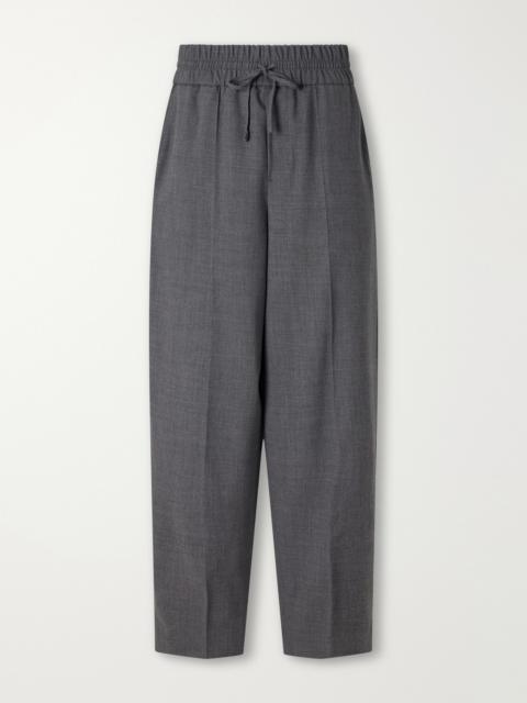 AMI Paris Wide-Leg Virgin Wool Trousers
