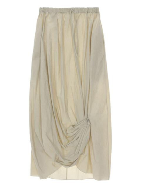 LAUREN MANOOGIAN twist maxi skirt