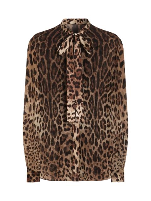 Dolce & Gabbana Leopard Shirt