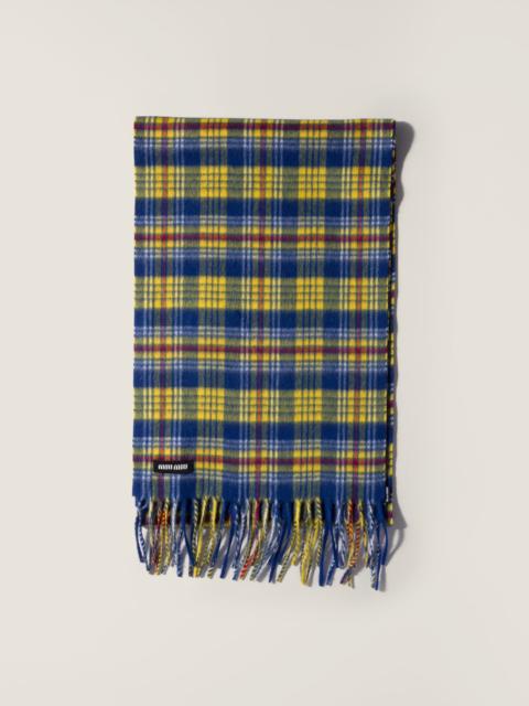 Miu Miu Wool and cashmere scarf