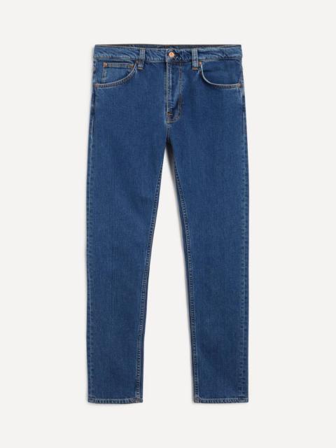 Nudie Jeans Lean Dean Slim-Fit Plain Stone Jeans