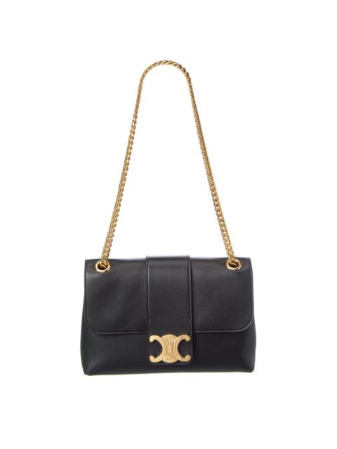 CELINE CELINE Victoire Medium Leather Shoulder Bag