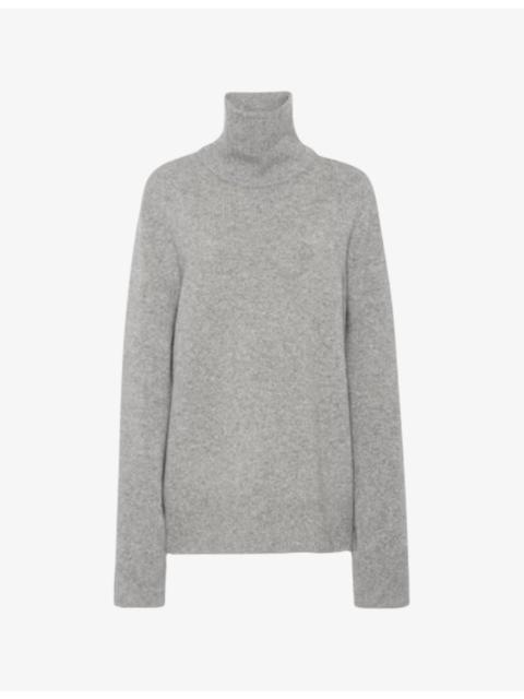 The Row Kensington Turtleneck Cashmere Top