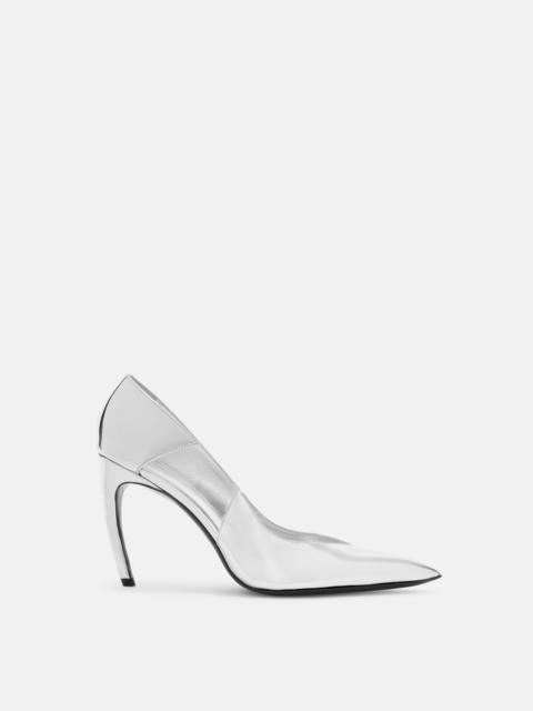 THE ATTICO ''MIA'' PUMP SILVER