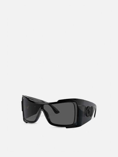 Maxi Medusa Biggie Shield Sunglasses