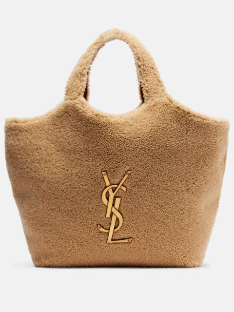 SAINT LAURENT Icare Maxi shearling tote bag