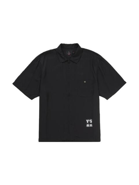 Supreme Supreme Y's by Yohji Yamamoto Silk Zip Up S/S Shirt Black