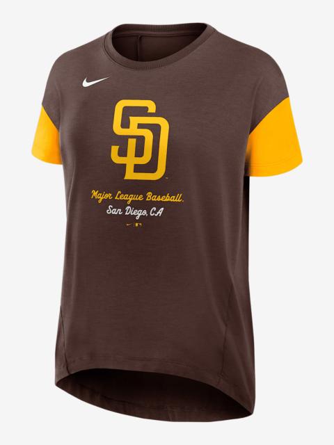 Nike San Diego Padres Flowy Women’s Nike Dri-FIT MLB T-Shirt