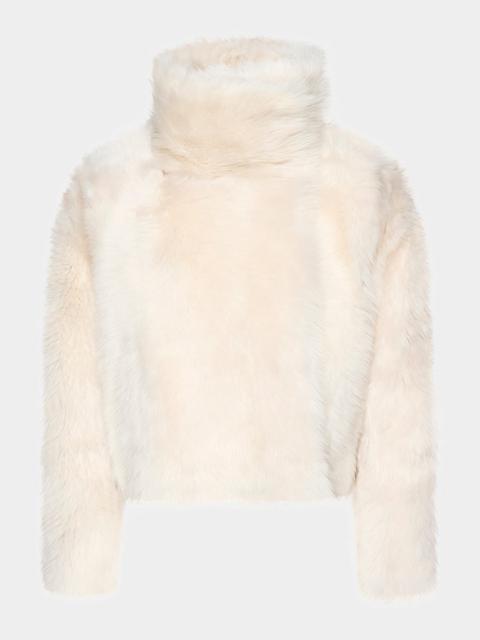 Yves Salomon Toscana Lambskin Short Jacket