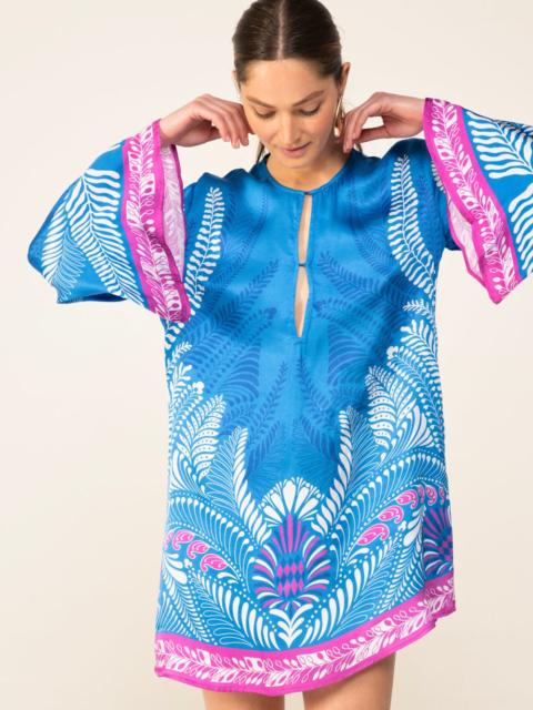 Poupette St Barth Mini Dress Gia - Blue Oolong