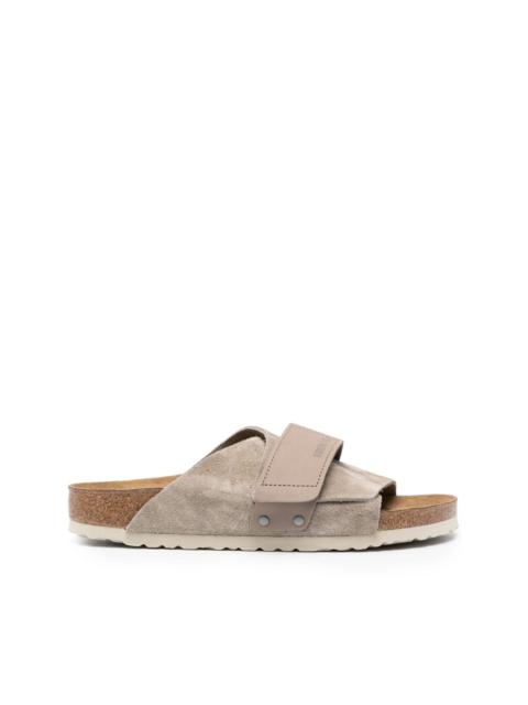 BIRKENSTOCK Kyoto suede slides