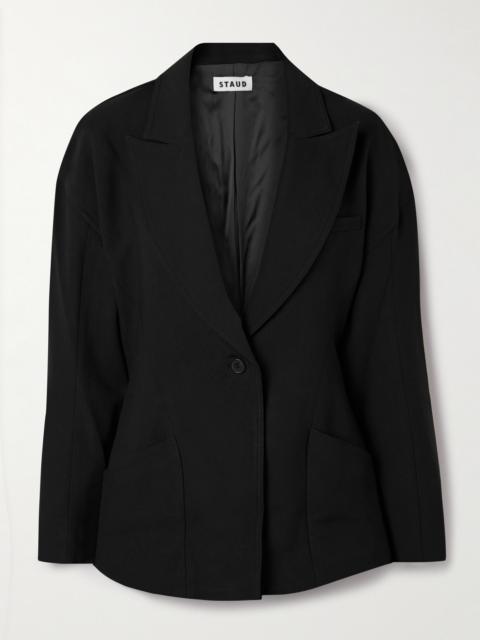 STAUD Cole Woven Blazer
