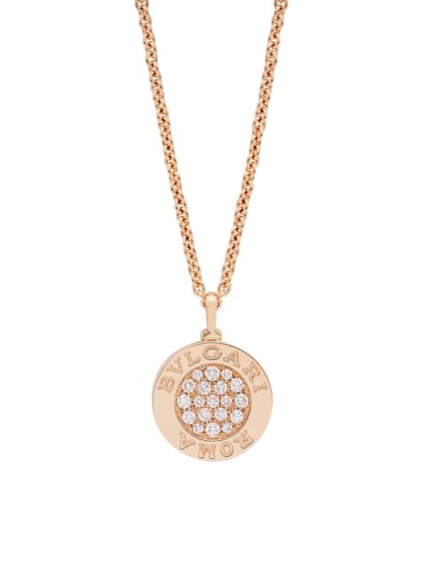 BVLGARI Women's 18K Rose Gold, Mother-Of-Pearl & Diamond Pendant Necklace