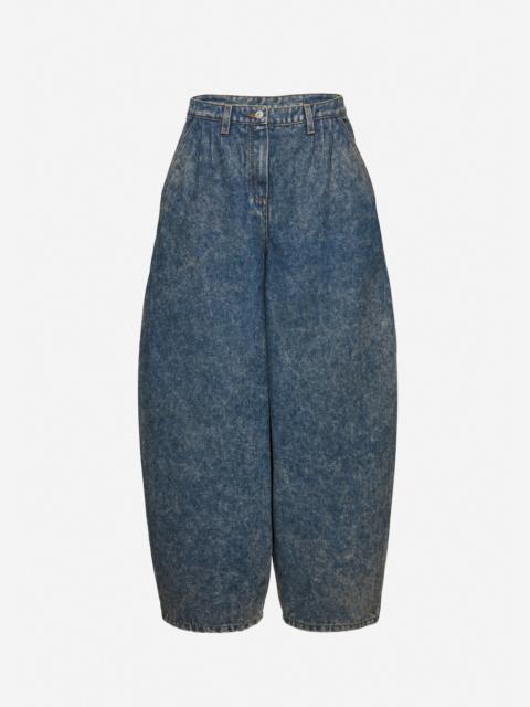 MAGDA BUTRYM Balloon denim pants in vintage blue