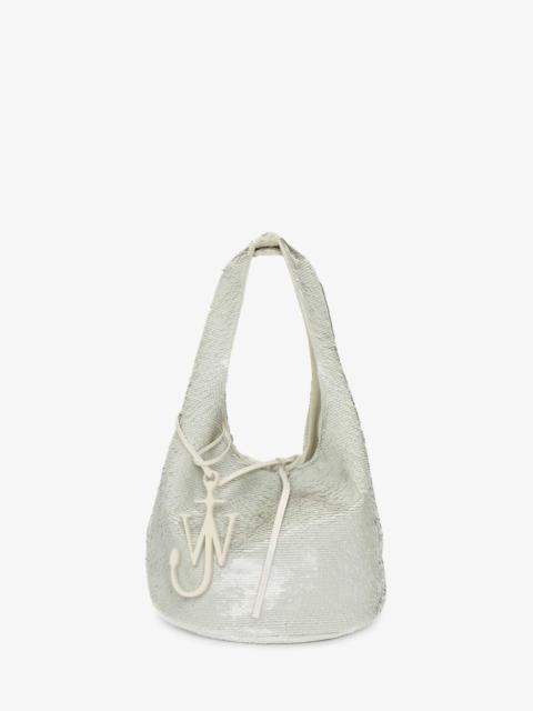 JW Anderson MINI SEQUIN SHOPPER TOP HANDLE BAG