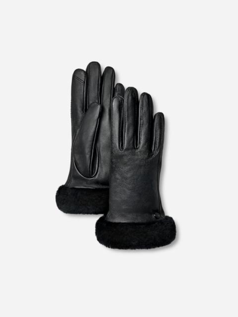 UGG ® Women's Sheepskin Cuff Glove in Black