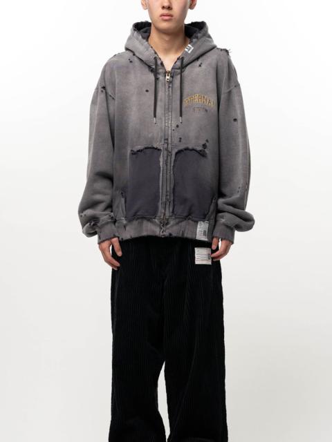 Maison MIHARAYASUHIRO Sun Faded Like Zip-up Hoodie