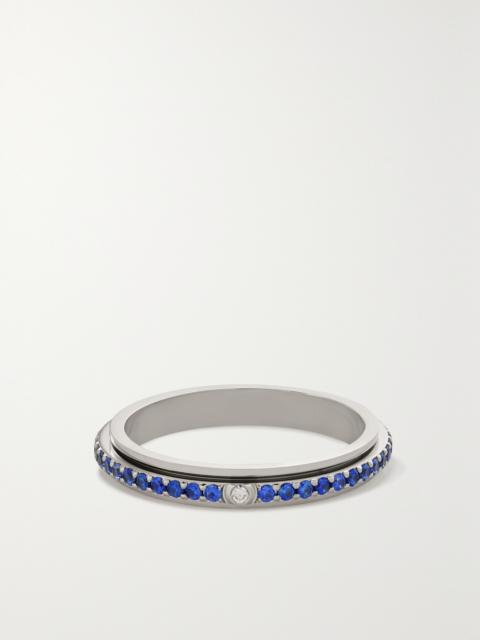 Piaget Possession 18-karat White Gold, Sapphire And Diamond Ring