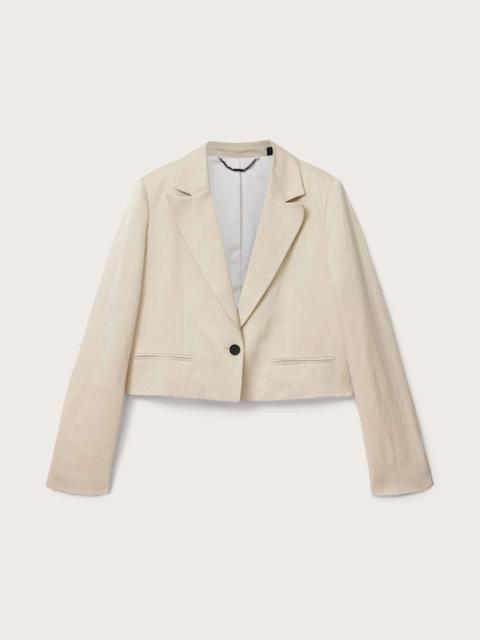 ALLSAINTS HELENA SINGLE BREASTED CROPPED BLAZER