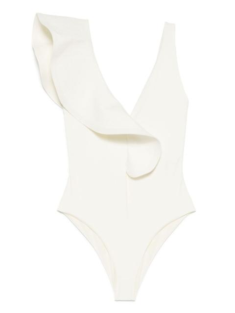 Johanna Ortiz ruffle-detailing swimsuit