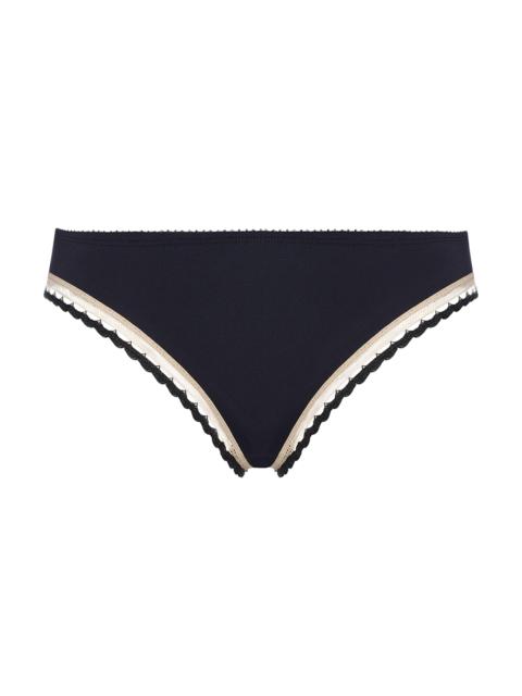 ERES Women's Flash Jersey Bikini Briefs - Noir Rose Petale