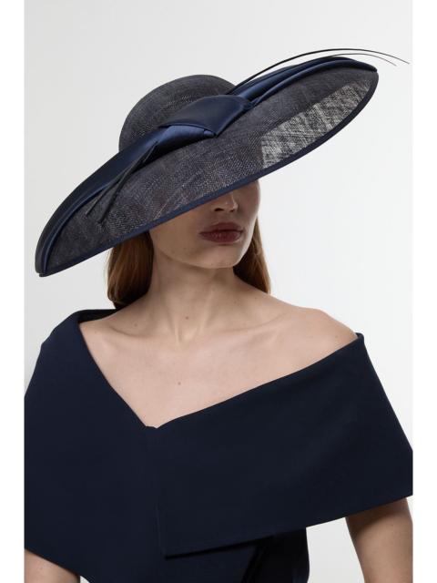 KAREN MILLEN Quill Detailed Asymmetrical Fascinator