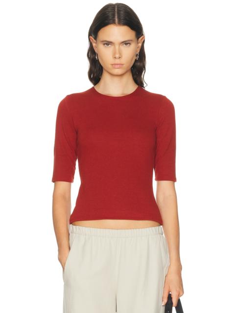LESET Lauren Mid Sleeve Tee