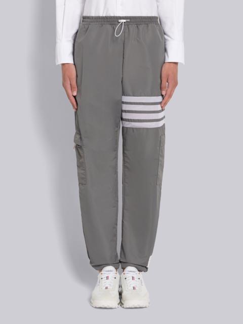 Thom Browne MILITARY RIPSTOP MESH 4-BAR PACKABLE TROUSER