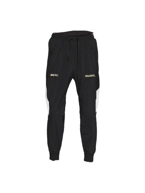 Nike Men's Nike Contrast Color Stitching Bundle Feet Sports Pants/Trousers/Joggers Black CZ1002-010