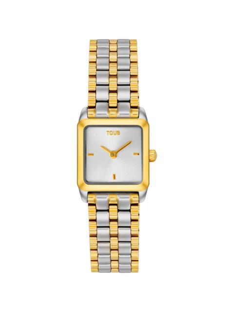 TOUS Analog Watch with steel and gold-colored steel bracelet TOUS 1950