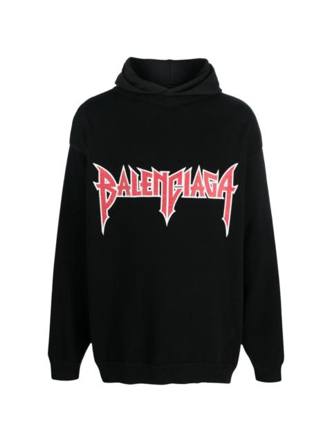 【BALENCIAGA】SPEED HUNTER UPSIDE DOWN HOODIE OVERSIZED Balenciaga Speed Hunters Upside Down Hoodie Oversized 'Black