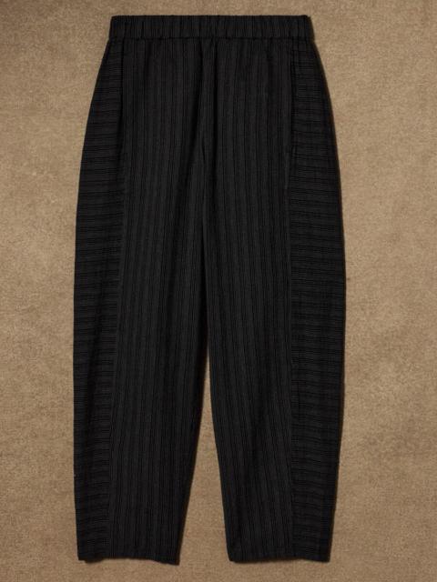 EILEEN FISHER Cotton Blend Stripe Stitch Lantern Pant